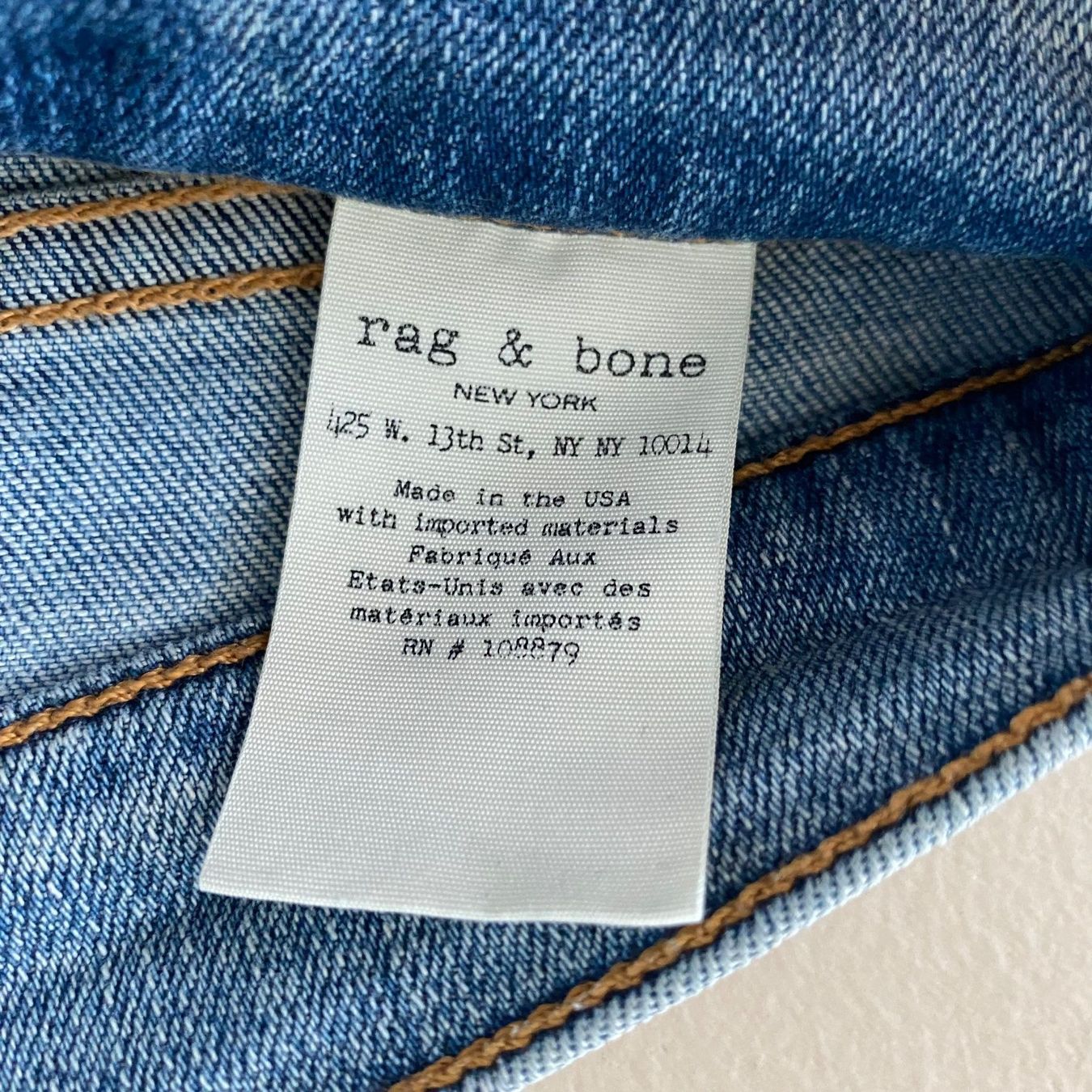 Jeans: RAG & BONE Jeans - High Rise Ankle Skinny – D'occasion à Zürich par ClosetQueen 8