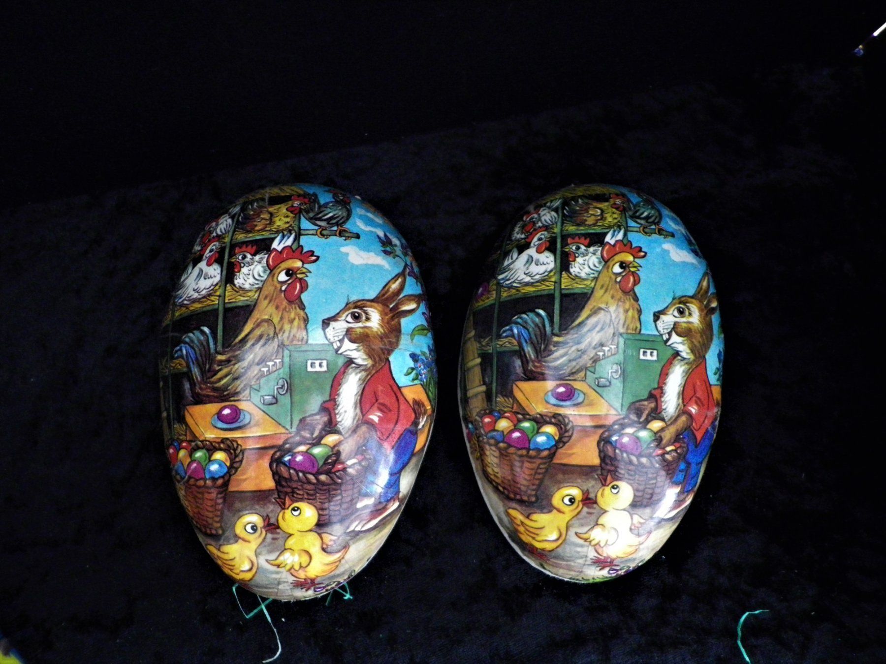 Tutte le decorazioni: Antikes GDR Papp-Ei Ostern – Usato da Reinach BL venduto da Annodomini 3