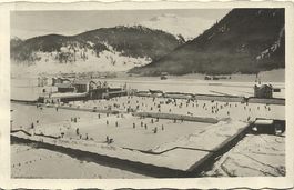 DAVOS Die grossen Eisbahnen - Photo E. Meerkämper Nr. 594