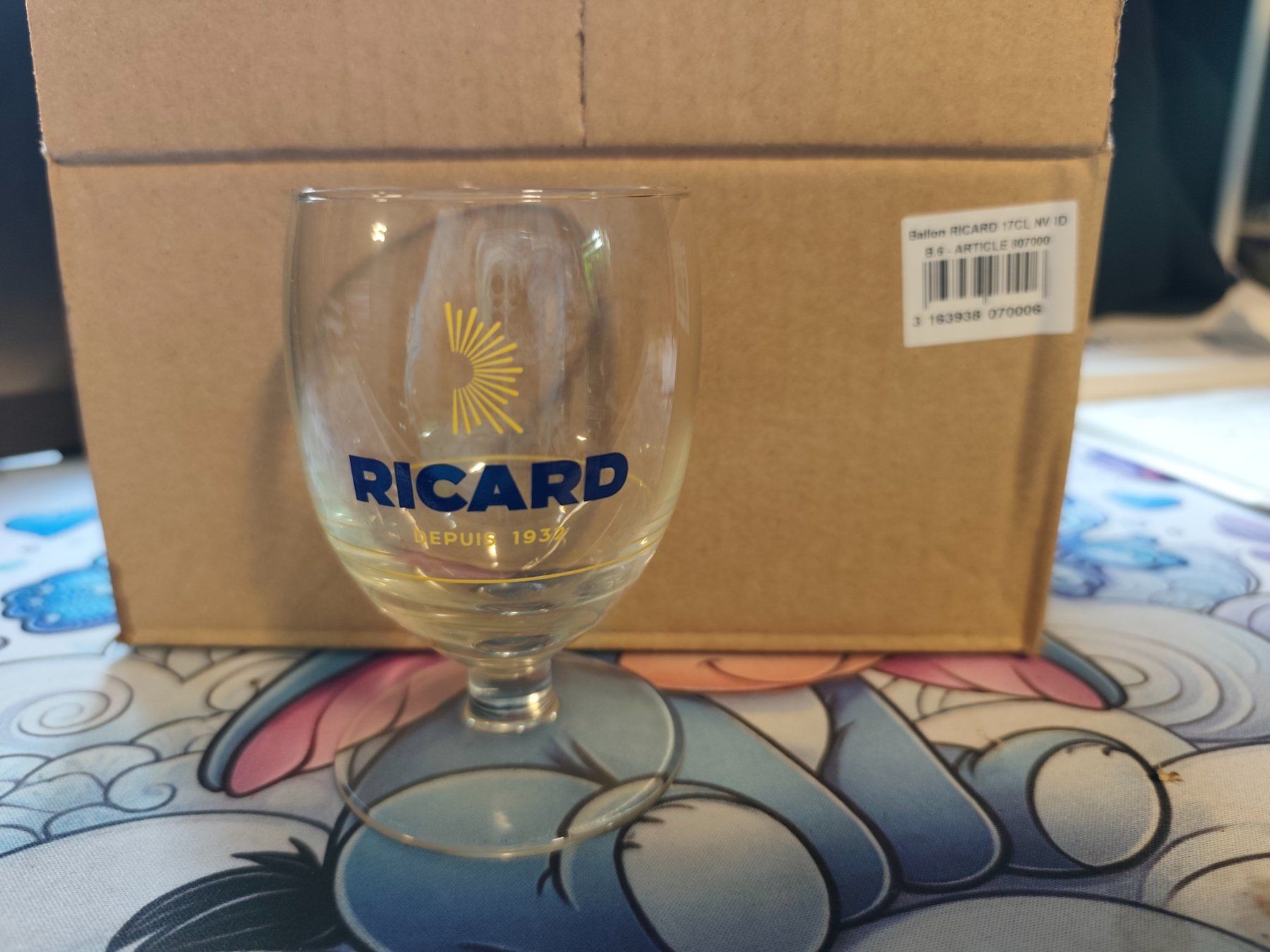 Ricard Bicchieri: Ballon RICARD – Usato da Les Acacias venduto da moo_byc9