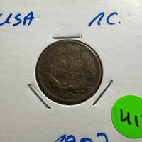 1 Cent USA Indianer 1907