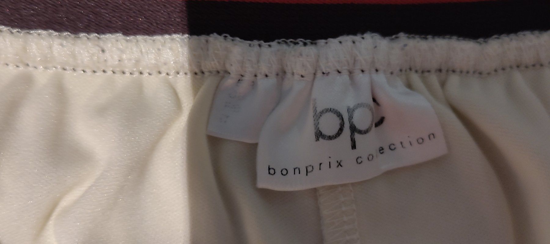 Gonne: bpc Maxirock Blumenmuster Creme Rosa Elastikbund Gr. 52 – Usato da Felben-Wellhausen venduto da Awallner 3