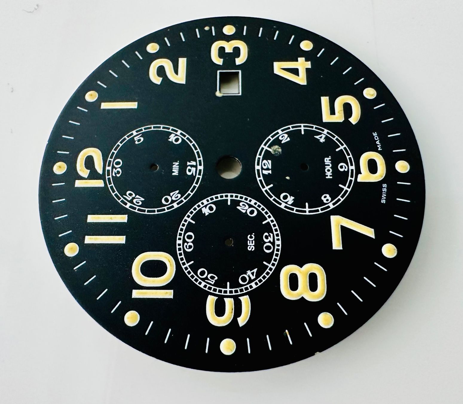 Swiss Orologi: CADRAN  CHRONO 41 mm - NOS – Nuovo (secondo la descrizione) da Conthey venduto da advisia 2