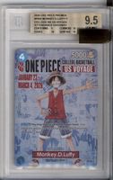 ONE PIECE US Voyage EN Monkey.D.Luffy (P-055)(V.3) BGS9.5