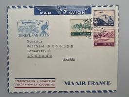 1948 Sonderflug Genf-Antilles