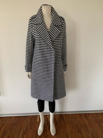 Saks 5th Av. NY-Cooler Mantel in herrlichem Vichy-Muster, M