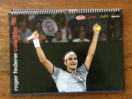 Calendrier officiel Roger Federer 2018