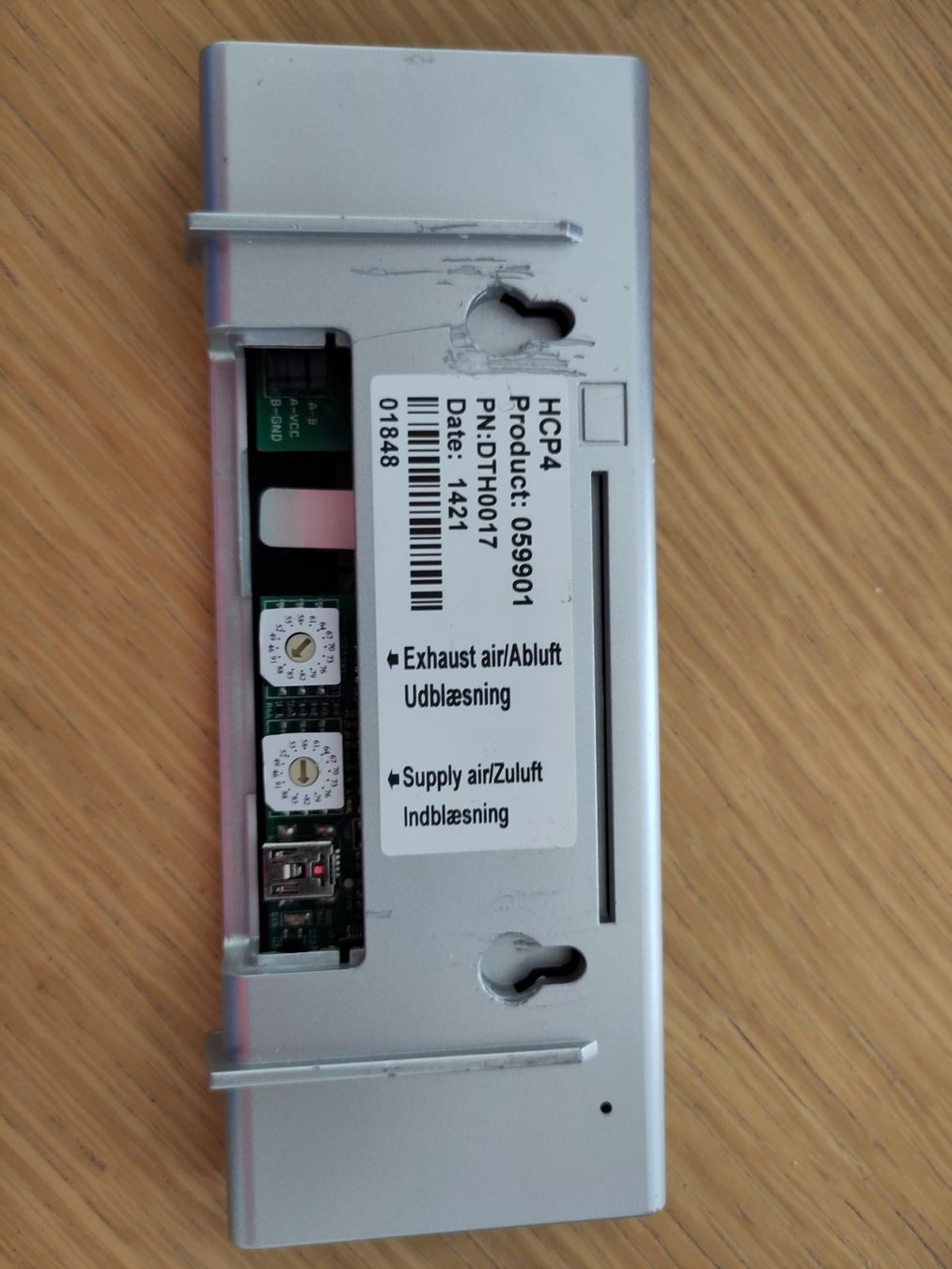 Sistema di controllo: Dantherm HCP4 Controlpanel – Usato da Cham venduto da QS-Service 2
