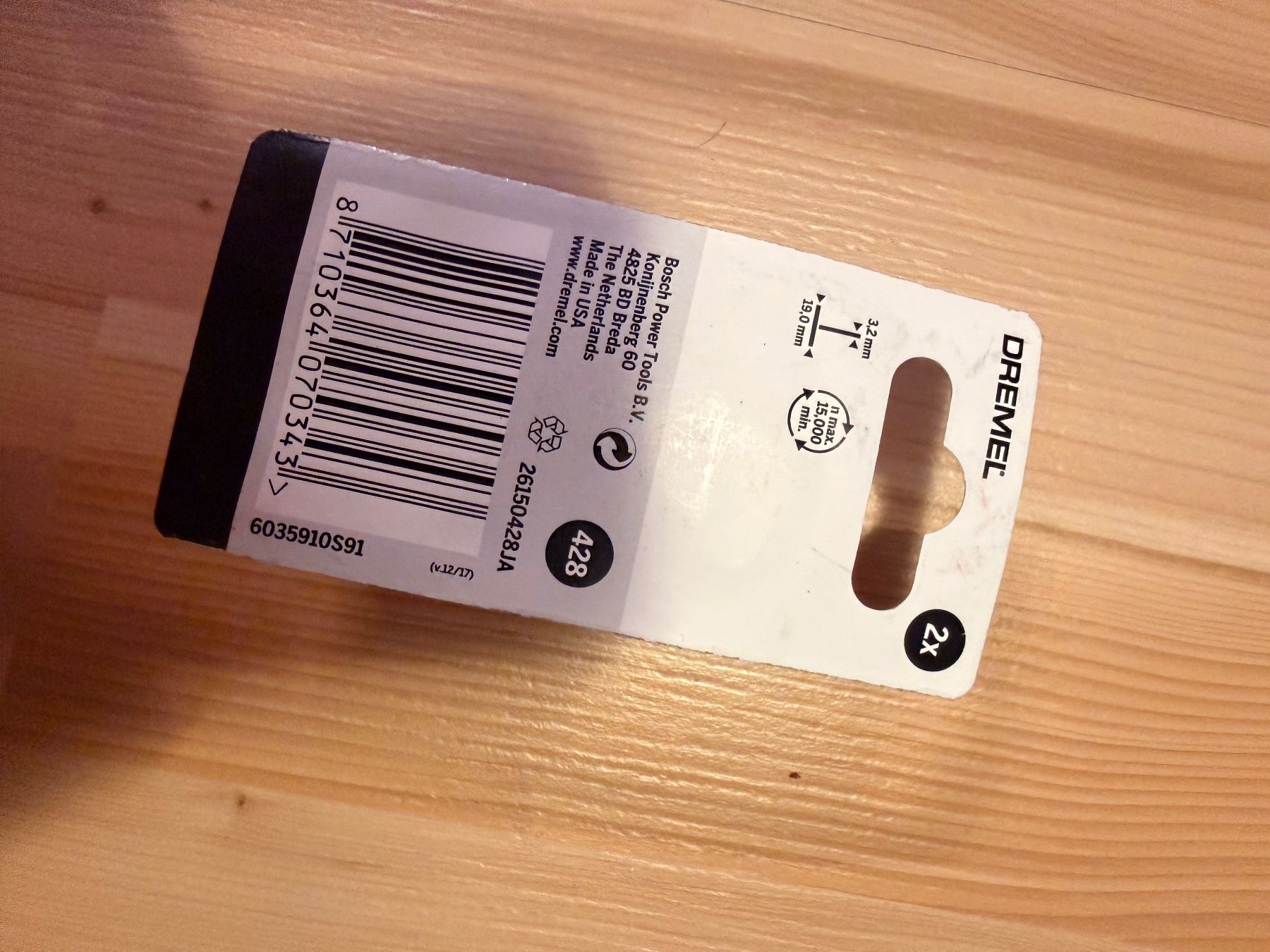 Dremel Tutti gli attrezzi: Dremel 428 Drahtbürste 19mm – Usato da Amriswil venduto da Trivet 1
