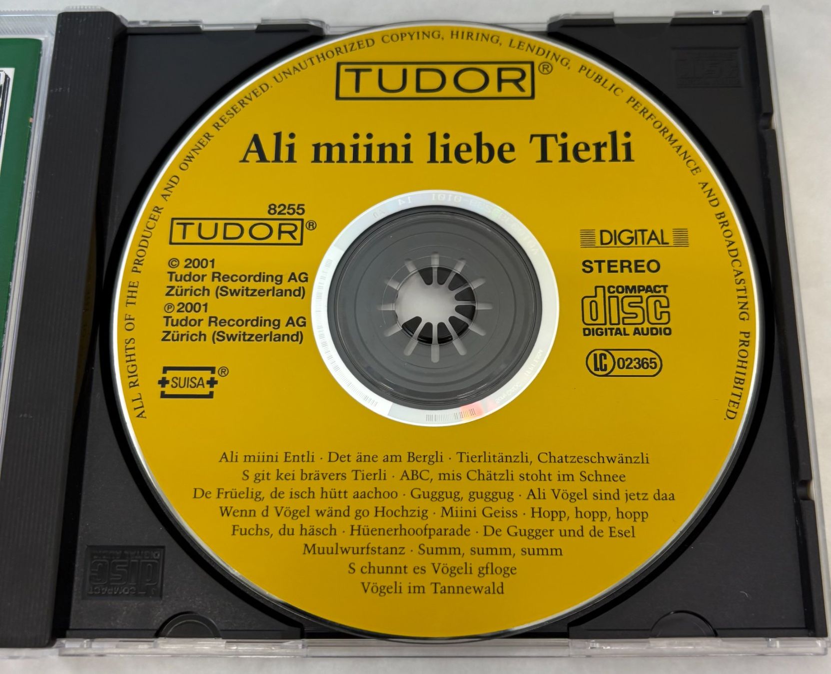 CDs: CD Ali mini liebe Tierli – Gebraucht aus Zürich von Drahtzug 1
