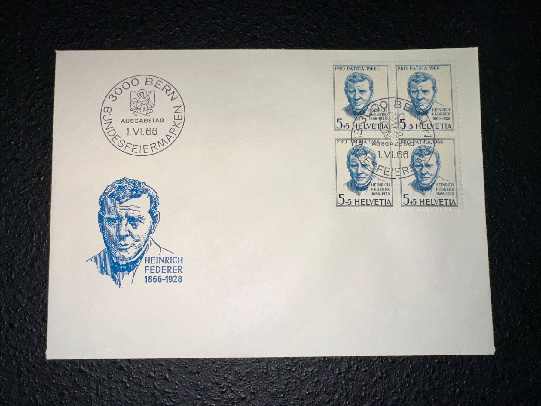 Tutti i francobolli: FDC 1966 Pro Patria Ersttagumschlag – Usato da Stettfurt venduto da 2442