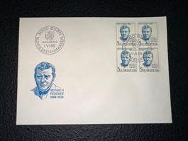 FDC 1966 Pro Patria Ersttagumschlag