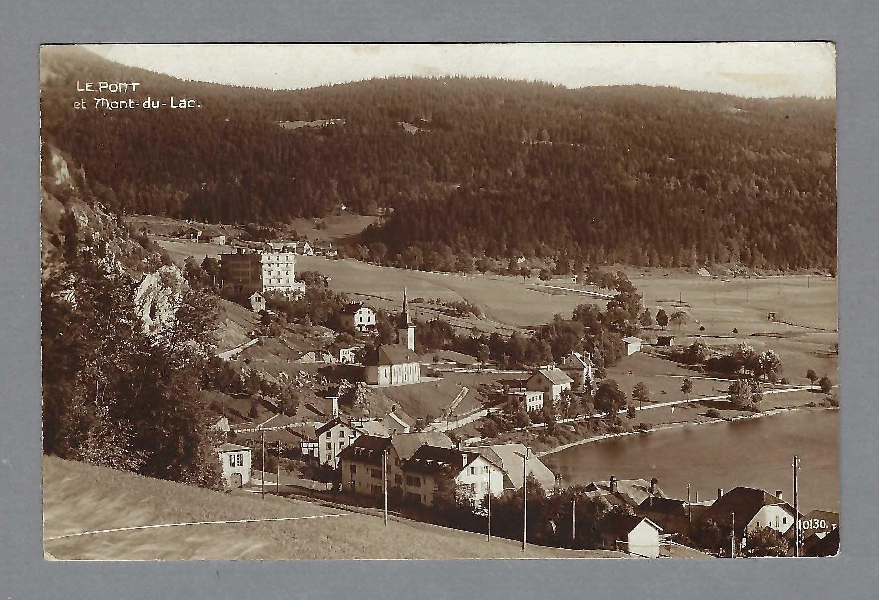 Cartoline postali: 1924, LE PONT – Usato da Pura venduto da ulisse1957