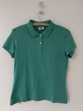 Lacoste Damen Poloshirt, Gr. 44, Top Zustand, Sommer, y2k