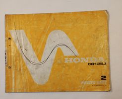 Honda CB 125 J Parts List