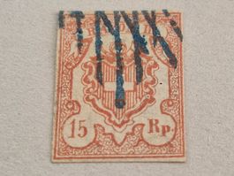 Rayon 20, signiert, Tintenentwertung, ab 1.-