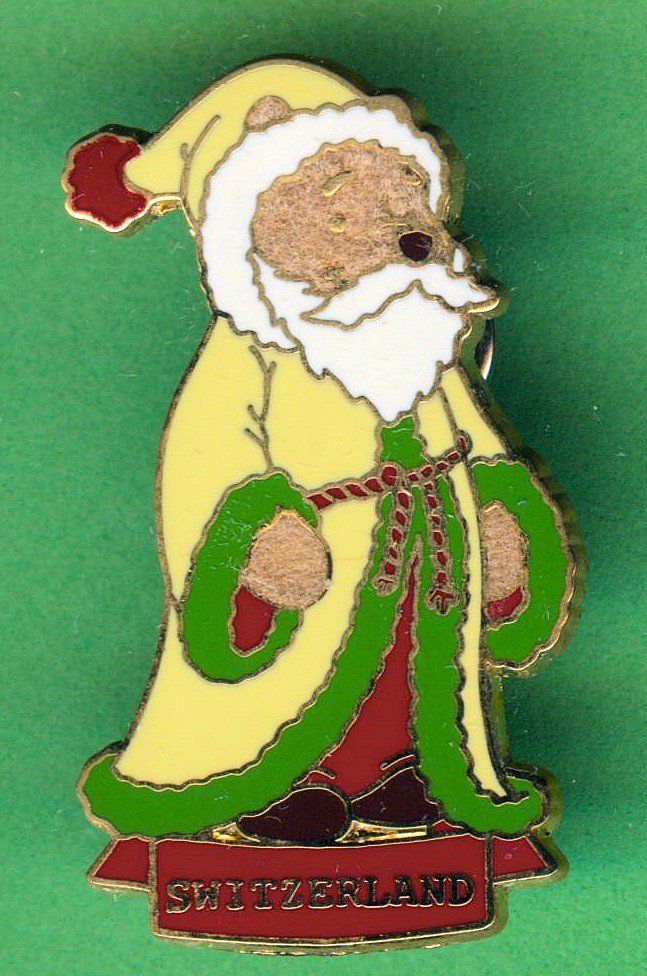 Disney Placchette & Badge: DISNEY  Santa  POOH  Schweiz – Usato da Winterthur venduto da Sammleroase