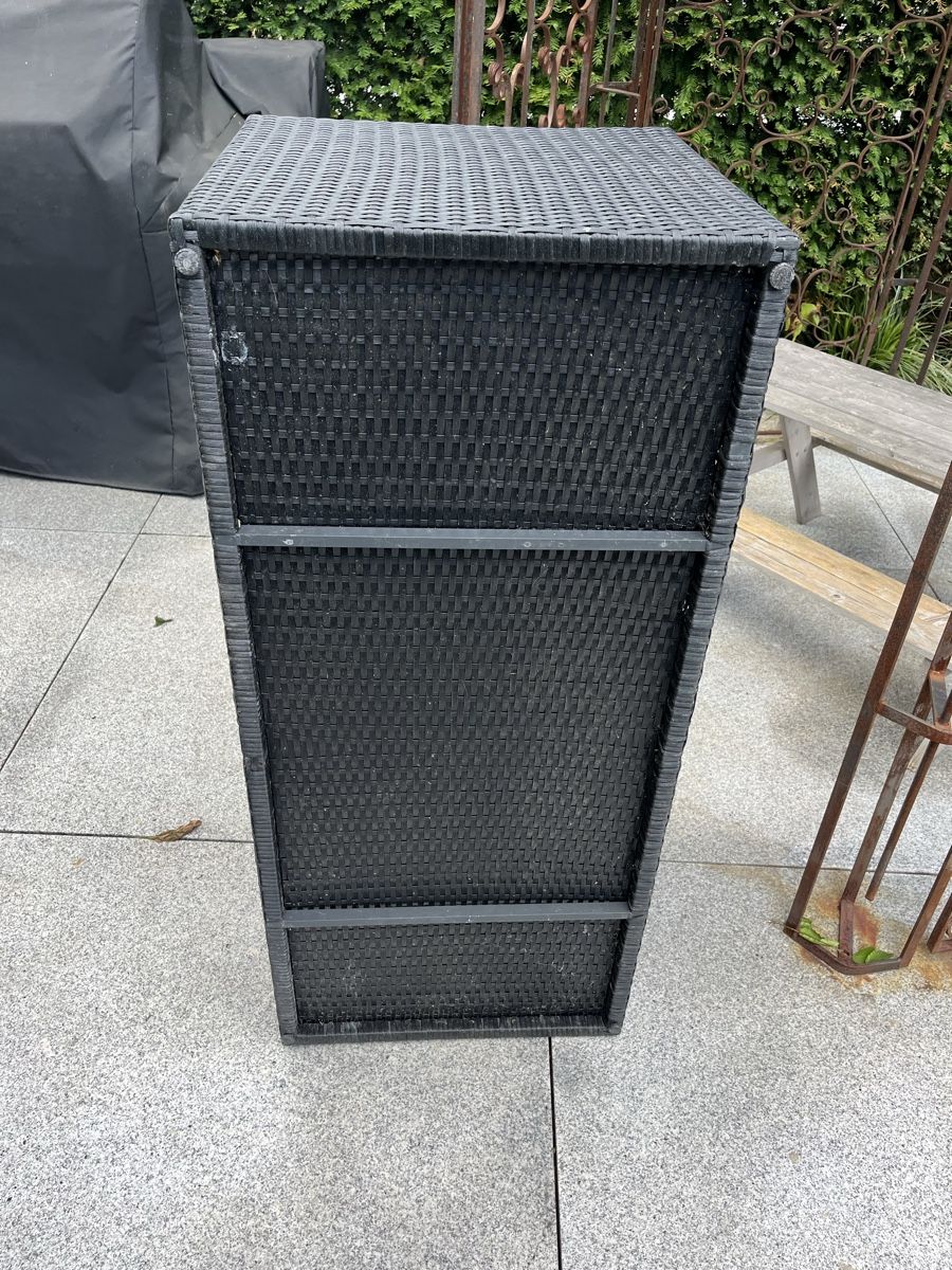 Box contenitori: Denova Rattanbox schwarz/grau – Usato da Pratteln venduto da Daily88 5