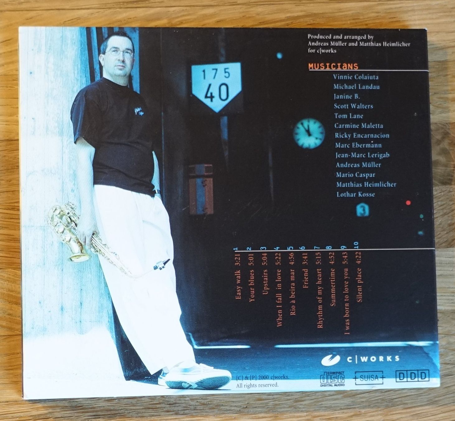 CD: Marco Avesani - Upstairs - D21 – Usato da Sessa venduto da discoverymedia 1