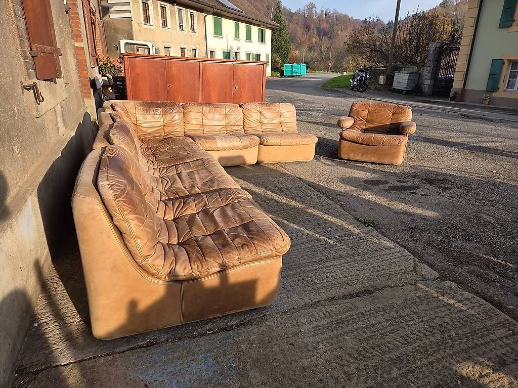Divani: Canapé modulable vintage en patchwork – Usato da Denezy venduto da jonnym_ch 4