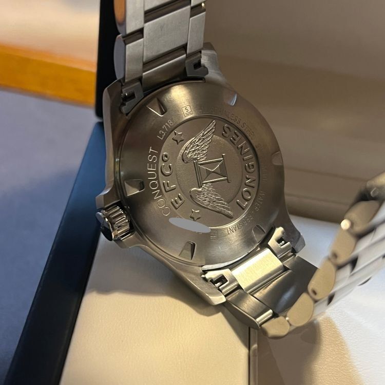 Longines Orologi: Longines Conquest V.H.P. 41 mm Ref. L3.718.4.66.6 – Full Set – Usato da Dübendorf venduto da RaulWies 1