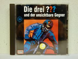 CD DIE DREI ??? FRAGEZEICHEN UND DER UNSICHTBARE GEGNER