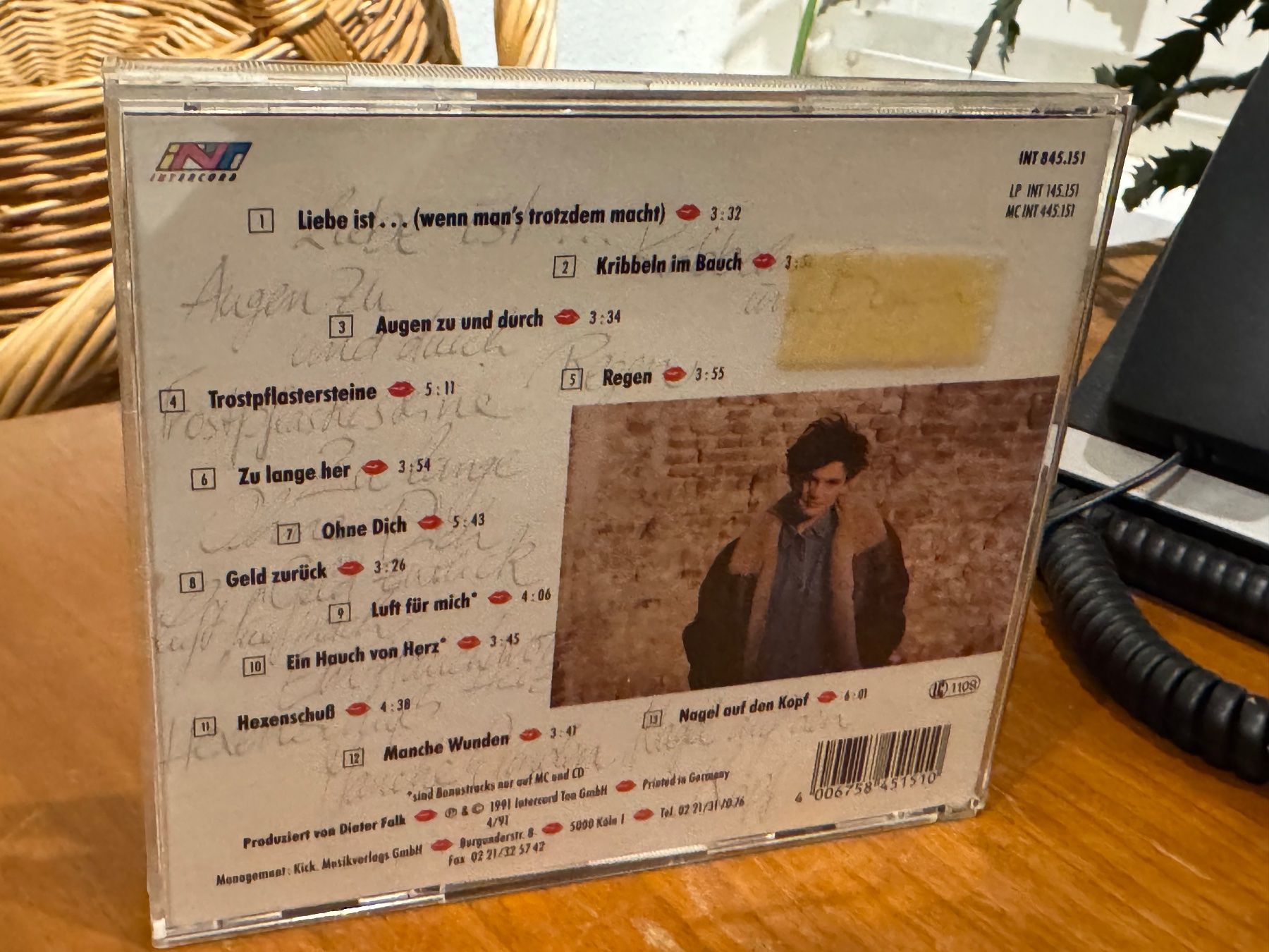 CD: Pe Werner - Kribbeln Im Bauch - HG42B – Usato da Küsnacht ZH venduto da swisssales.net 1