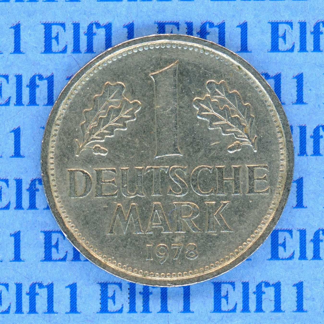Alle Münzen: DEM___1.00 1978D -vz 1 Deutsche Mark – Gebraucht aus Widnau von Elf11