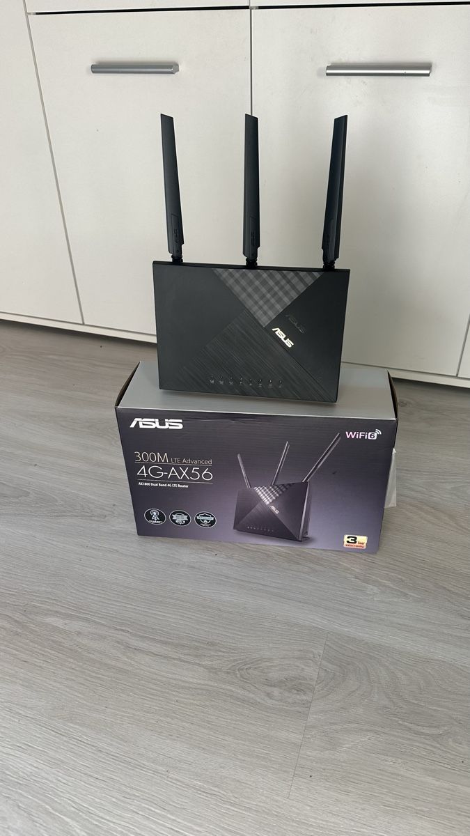 Asus Modems & Router: ASUS 4G-AX56 WiFi 6 Router – Gebraucht aus FRIBOURG von Oliveira94