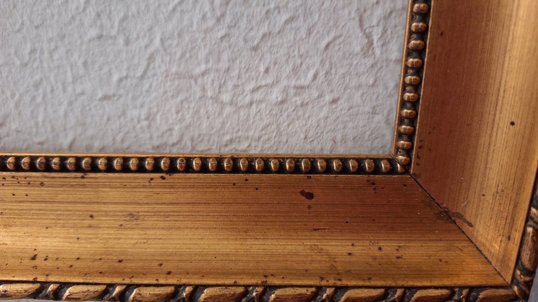 Cornici: Vintage Bilderrahmen gold mit Glas – Usato da Arlesheim venduto da shopradl 3