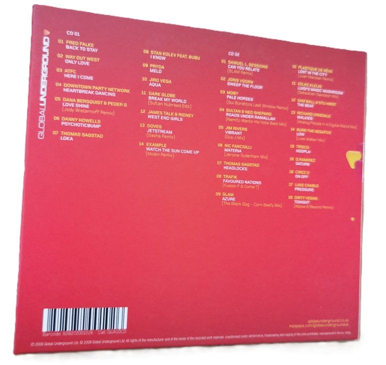 CD: Global Underground 2010  (2 CD) – Usato da Wilen b. Wollerau venduto da morethanmusic 1