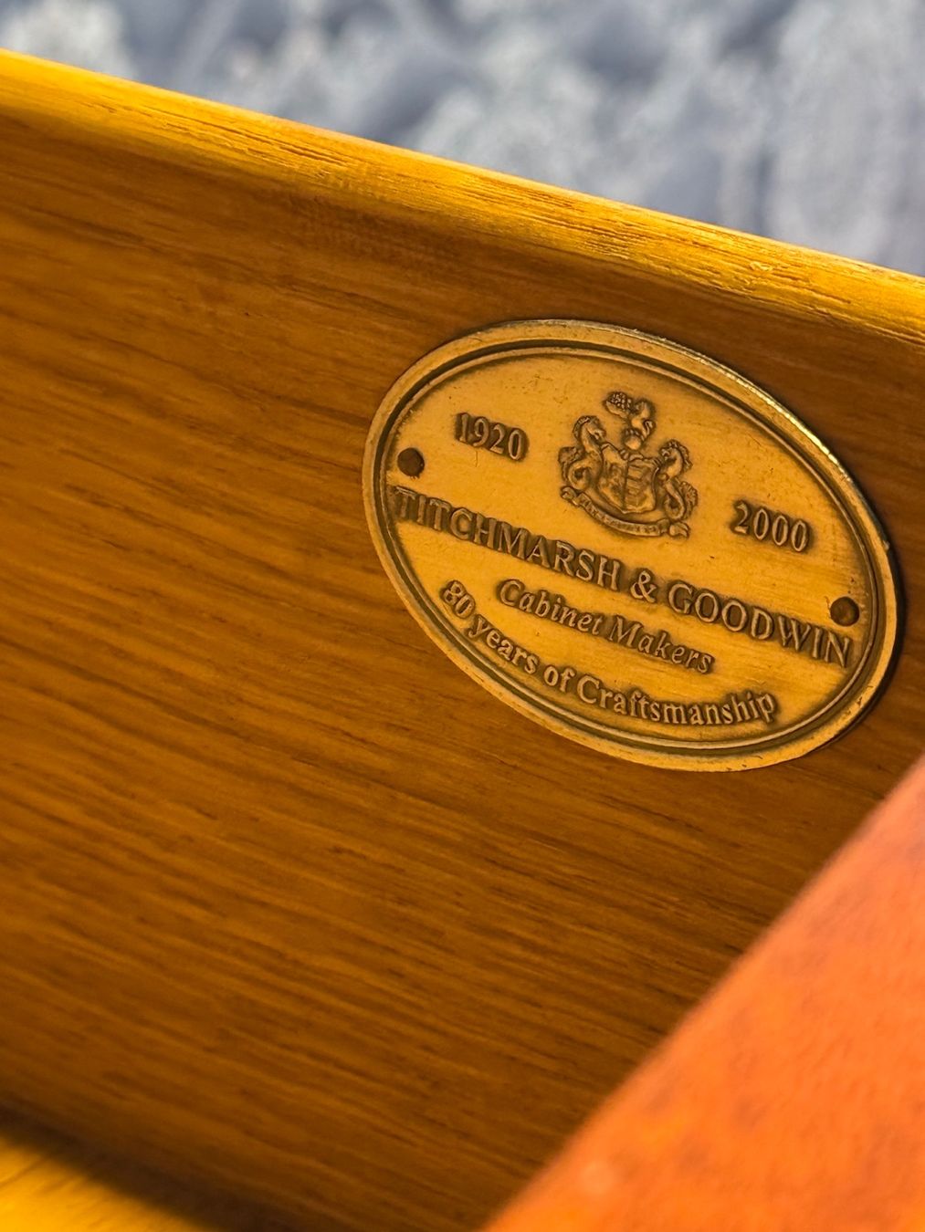 Kommoden: Kommode England Mahagoni Titchmarsh & Goodwin Regency – Gebraucht aus Gemünden von GEUENWALD 7