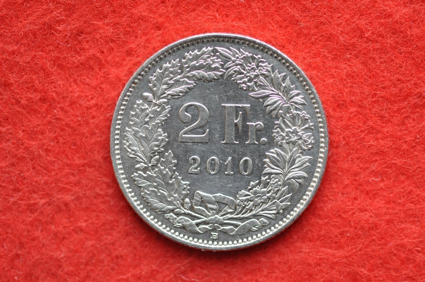 Tutti le monete: 2 franken 2010 – Usato da Laupen BE venduto da Gufi57