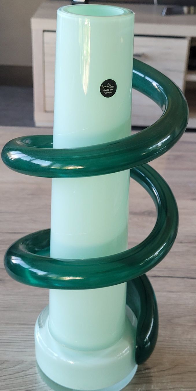 Rosenthal Vasi & Recipienti: Glasvase Rosenthal Wachstumsspirale – Nuovo (secondo la descrizione) da Zürich venduto da Engel620
