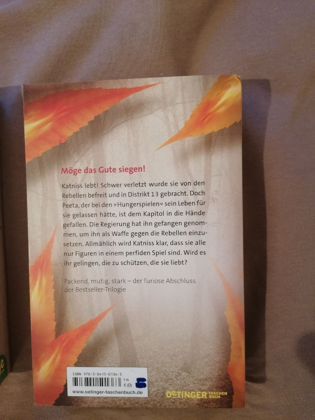 Libri: Die Tribute von Panem Trilogie Suzanne Collins 3 Bücher – Usato da Luzern venduto da chr_ny72 3