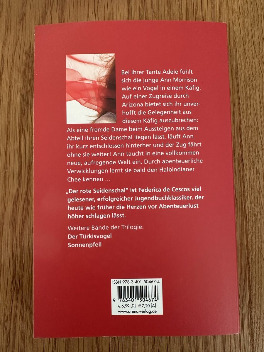 Libri: Der rote Seidenschal, Federica de Cesco – Usato da Roggwil TG venduto da Nadan0 1