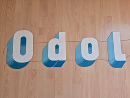 Altes Vintage Werbeschild Odol Mundspülung Schild Reklame
