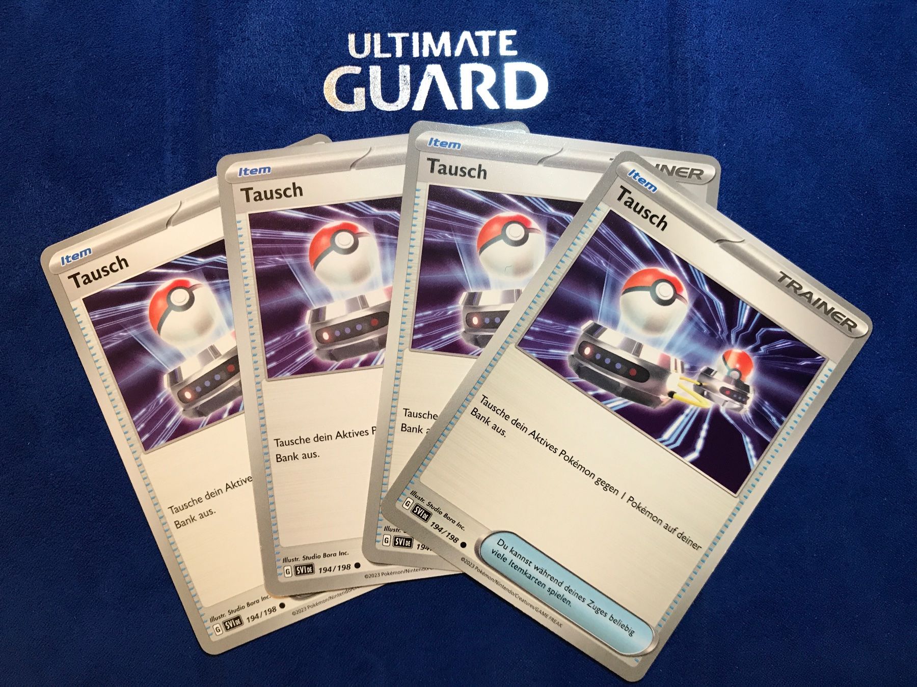 Pokémon Carte collezionabili: 4x Pokemon TCG - Tausch DE Playset – Nuovo (secondo la descrizione) da Lyss venduto da DeaDiLuna