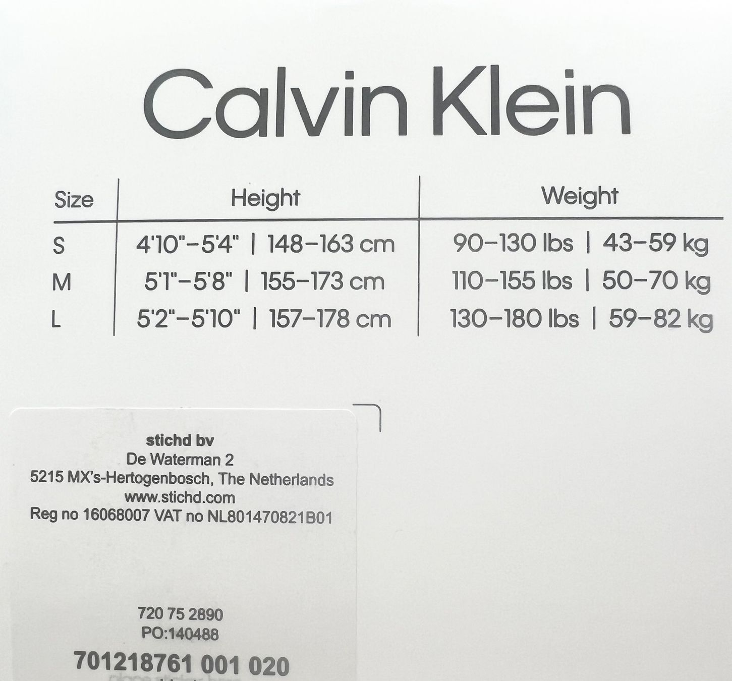 Calvin Klein Leggings: Leggings Calvin Klein Gr.: S /M oder L – Nuovo e nell'imballaggio originale da Zumikon venduto da DamenFashionShop 3