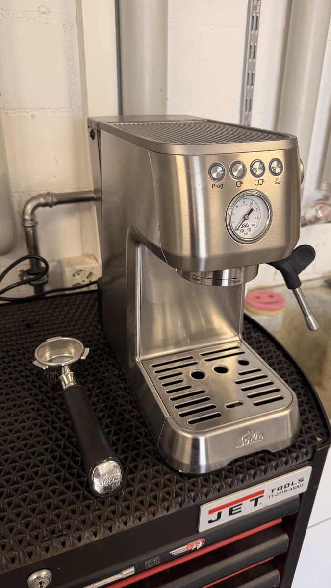 Solis Kaffeemaschinen & Espressomaschinen: Komplettes Espresso-Setup zu verkaufen – Neu (gemäss Beschreibung) aus Schinznach-Dorf von jeanluc108 4