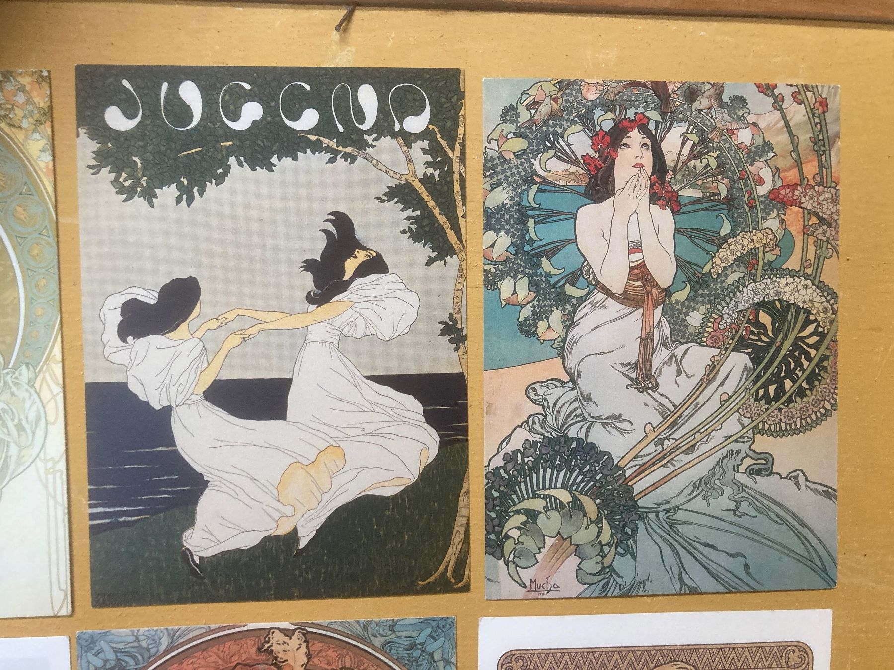 Cartoline postali: Jugendstil - Lot – Usato da zürich venduto da papalapa 1
