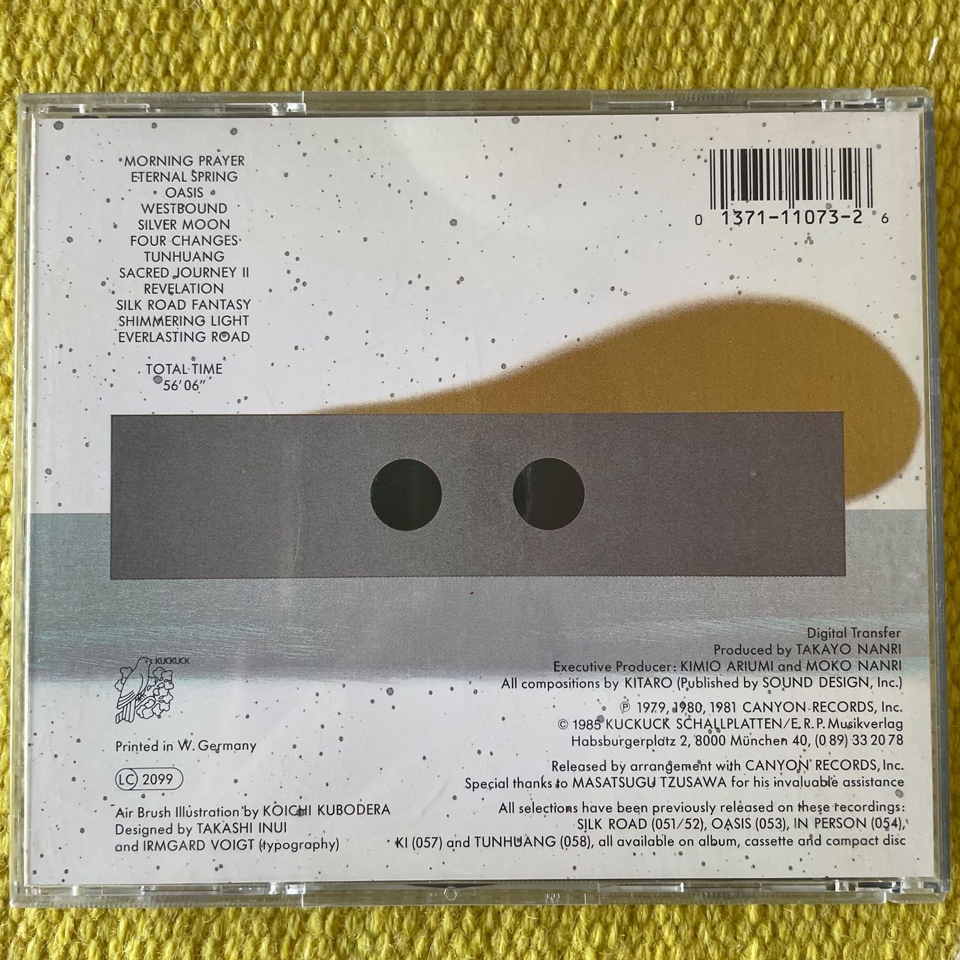 CDs: KITARO-BEST OF – Gebraucht aus Rorschacherberg von CD-Roli 1