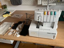 Brother Coverstich-Maschine