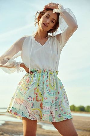 Kleid aus 100% Seide verfügbar in Grösse XS-L Neu