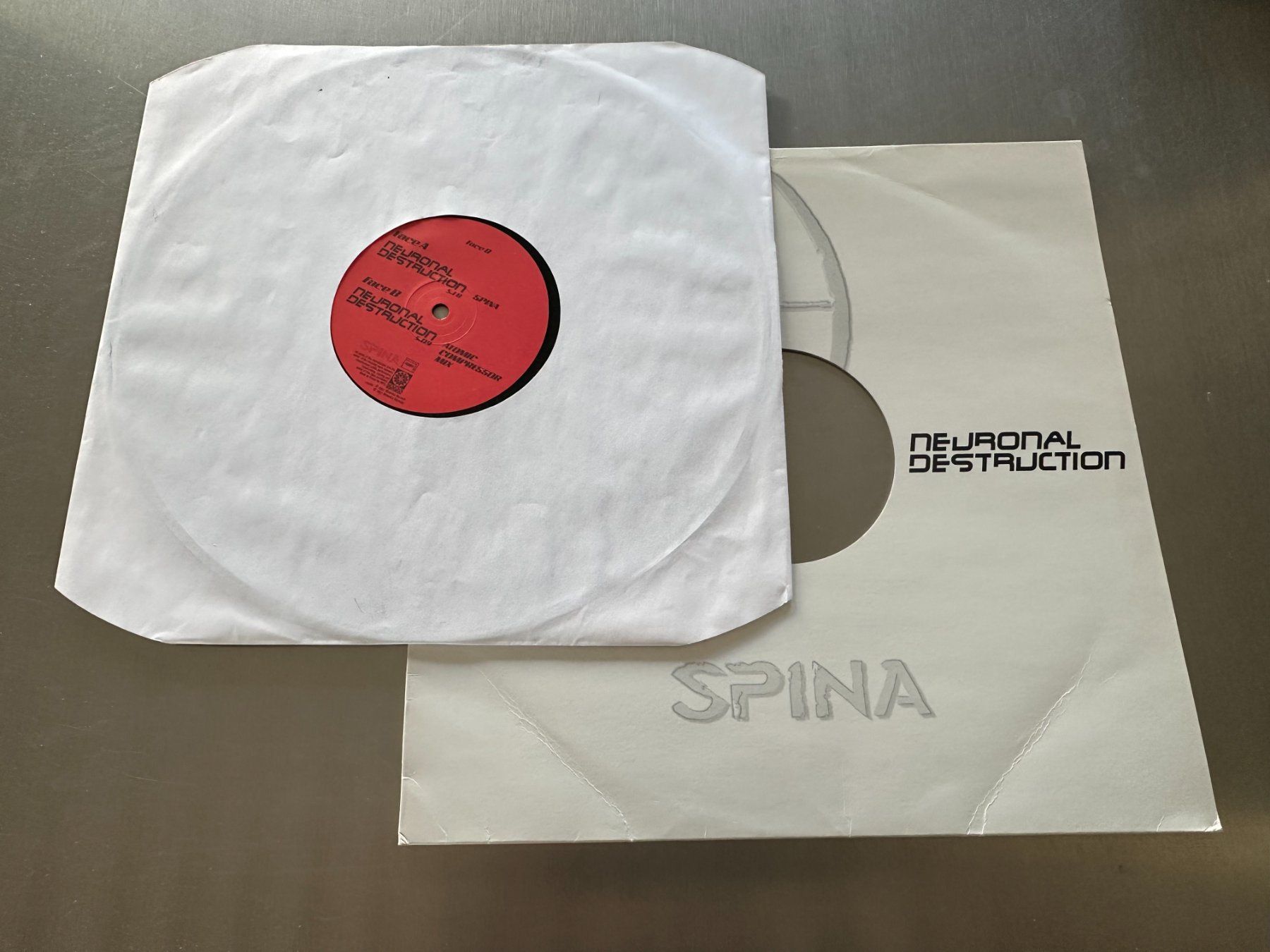 Schallplatten: SPINA 12 NEURONAL DESTRUCTION - ELECTRO-INDUSTRIEL – Gebraucht aus Sion von jaipur1401 3