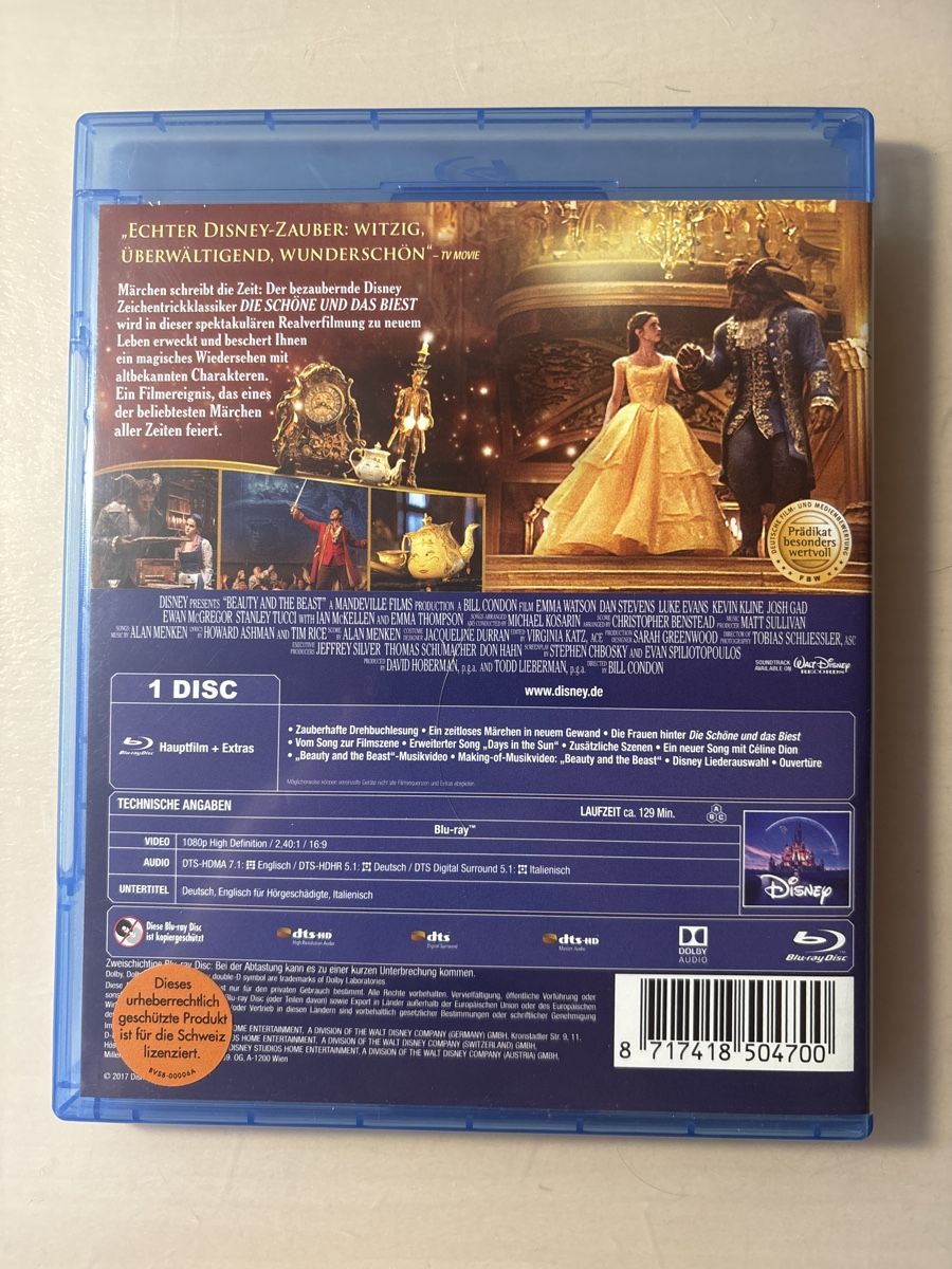 Tutti i DVDs: Die schöne und das Biest – Usato da Ruswil venduto da Slivio_ 1
