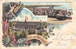 Rorschach SG // 1901 Litho St. Galler Sängerfest