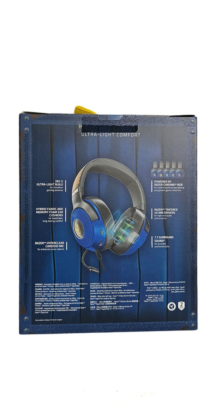 Razer Cuffie: Razer Kraken V3 X Fortnite Headset – Nuovo e nell'imballaggio originale da Kappel SO venduto da Alaska1313 1