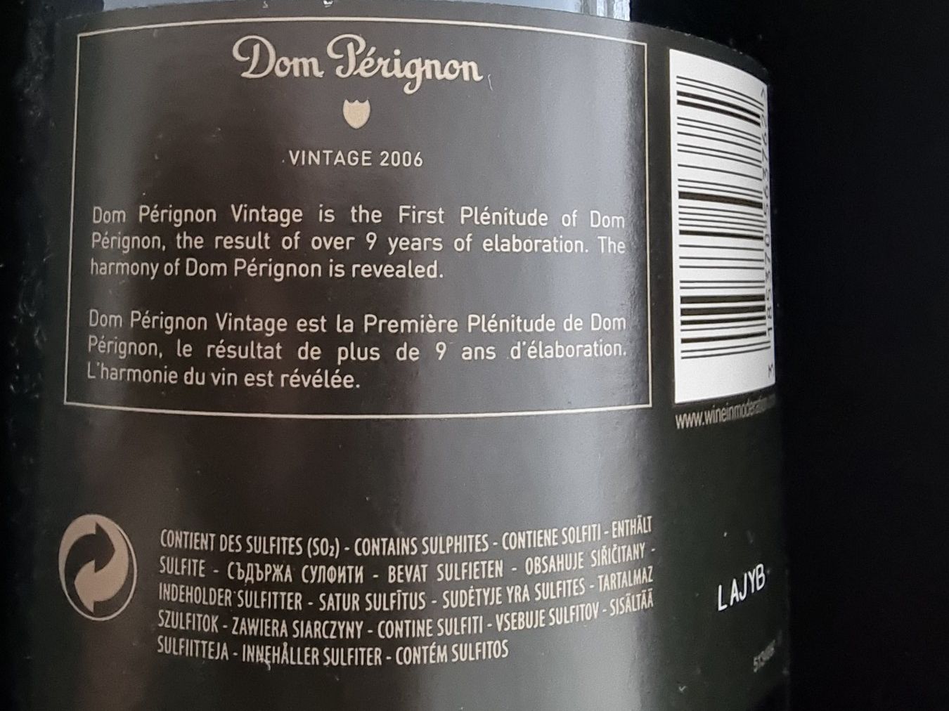 Bicchieri, Caraffe & Bottiglie: Leere Dom Perignon Flasche 2006 – Usato da Ebikon venduto da Dubi1 4