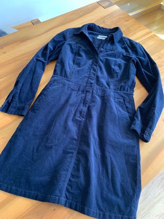 MARC O'POLO Manchesterkleid dunkelblau organic Gr. 36